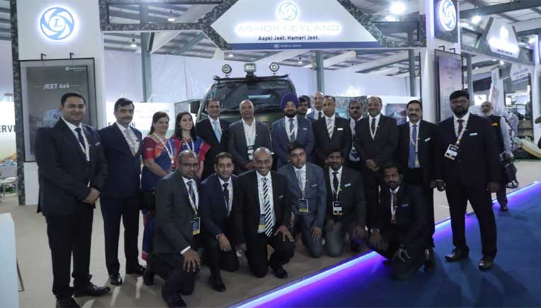 Ashok Leyland exhibits 3 advanced products at DefExpo 2022