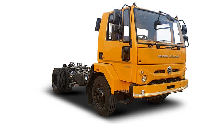 Ashok Leyland launches India’s first 7 cubic metre ICV Tipper ecomet Star 1415