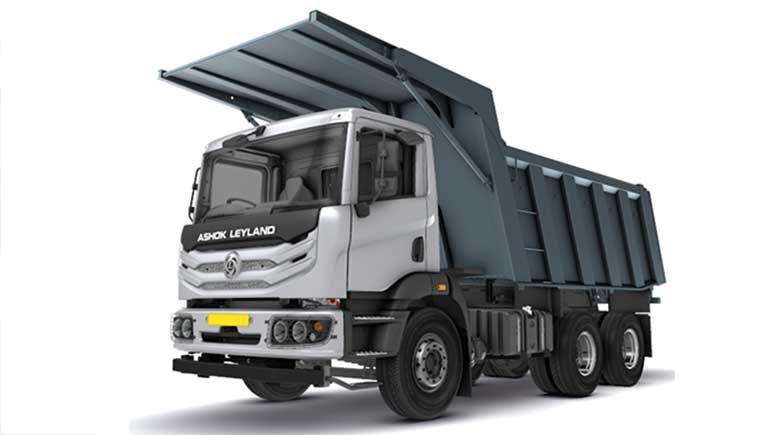 Ashok Leyland launches India’s first 9-speed AMT Tipper – AVTR 2825