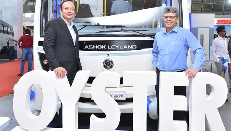 Ashok Leyland launches Oyster- next gen AC Midi-Bus 