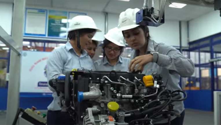 Ashok Leyland sets up an all-women production line at Hosur