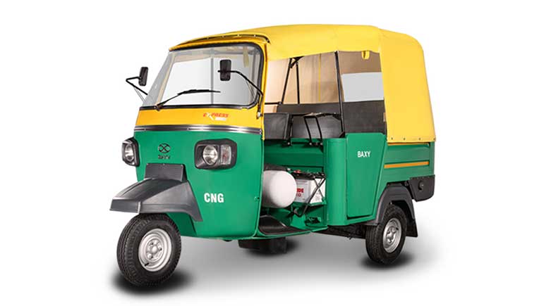 Baxy introduces 396cc BS VI CNG range three-wheelers at Rs 2.70 lakh onward