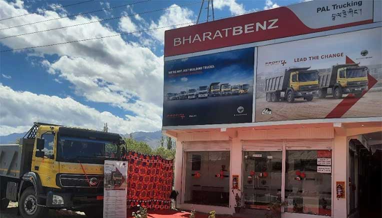 BharatBenz sales, service, parts now at world’s highest motorable region