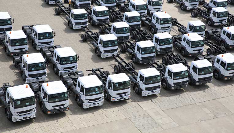 DICV vehicles for exports