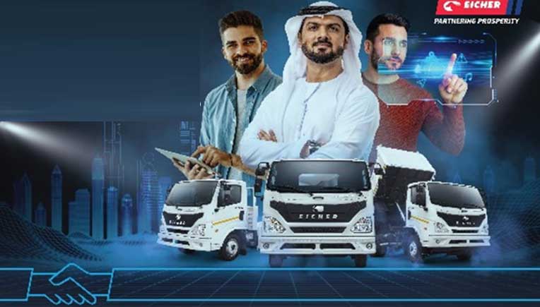 Eicher Launches Pro 2000 Series of trucks in UAE, Middle East Region