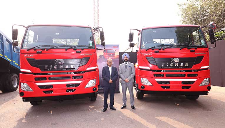 Vinod Aggarwal, MD & CEO & Gagandeep Singh Gandhok, Senior Vice President _ HD Truck Business, VECV