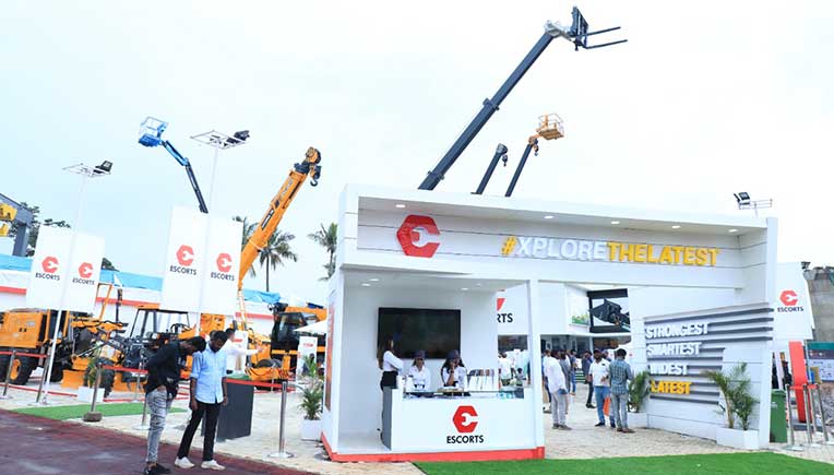 Escorts unveils India’s first Hybrid Pick-n-Carry Crane, Mono Chassis Safe Crane 