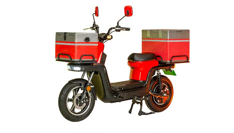 Evtric Motors unveils B2B electric delivery scooter at EV Expo2021