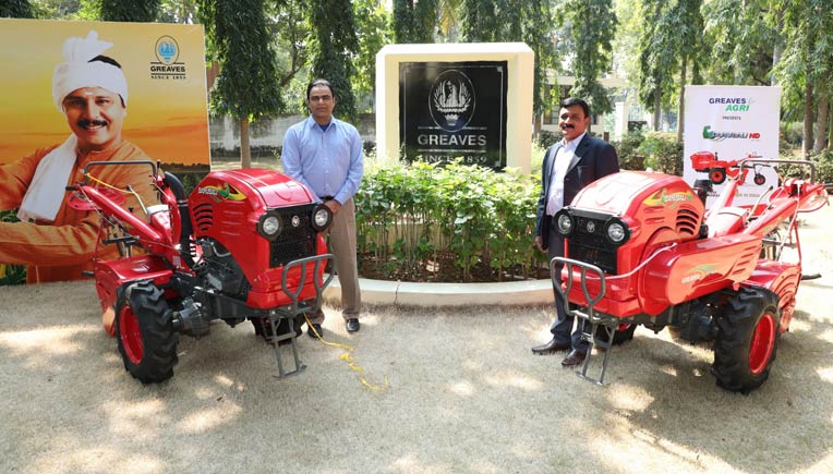 L-R: Nagesh Basavanhalli, MD & CEO and M.Mohanan, President-Farm Equipment Business, Greaves Cotton Limited