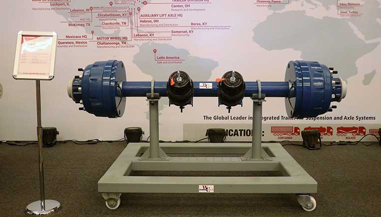Hendrickson launches air, mechanical suspensions, axles for India market