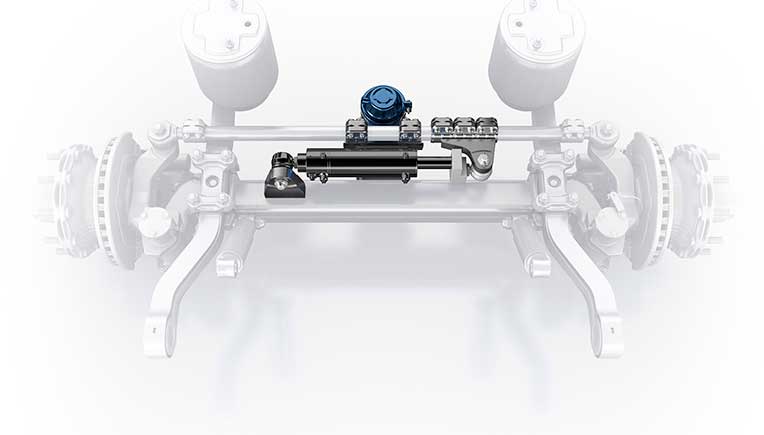 New electro-hydraulic auxiliary steering system Active Reverse Control from BPW