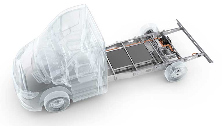 AL-KO Hybrid Power Chassis_Chassis: The AL-KO Hybrid Power Chassis is based on the variable AL-KO lightweight chassis