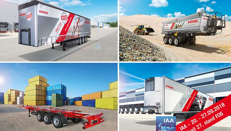At the 67th IAA Commercial Vehicles, Kögel will be presenting its portfolio for the forwarding and construction industry