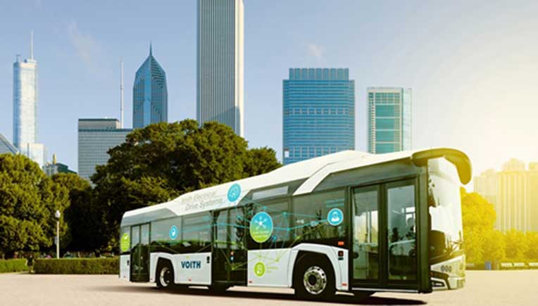 Voith to display electric drive system for buses