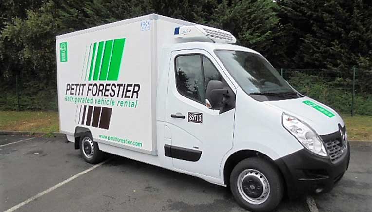 Thermo King, Petit Forestier electric refrigerated van at IAA CV 2018