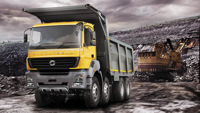 BharatBenz truck; Pic courtesy Bharat Benz, Pic for representation purpose only