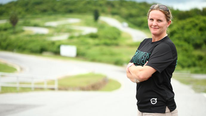 Louise Marriott from New Zealand was announced the most fuel-efficient driver in the on-road category