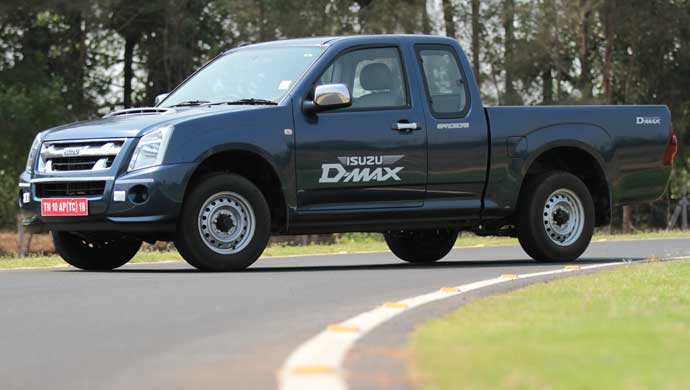 Isuzu D-Max; Picture for representation purpose only