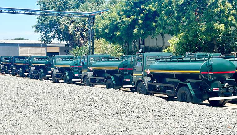 JCBL Limited delivers 70 water tankers to Ashok Leyland in a month