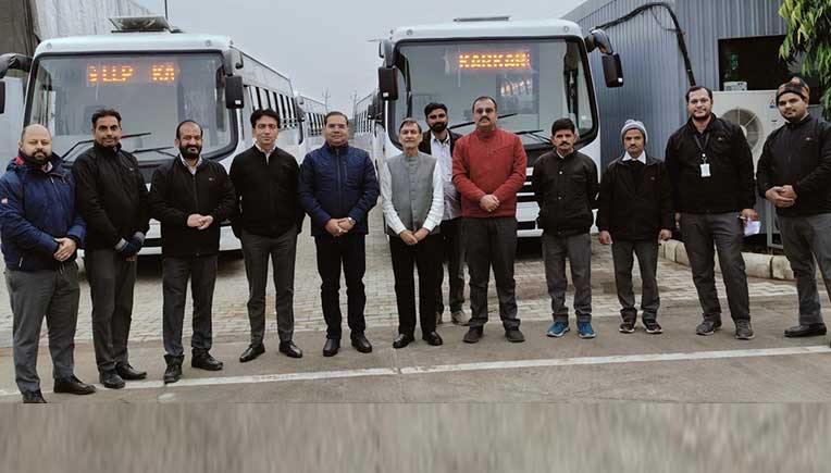 JCBL delivers large single-order staff bus fleets to Mahindra & Mahindra 