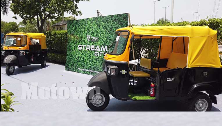 Omega Seiki Mobility launches passenger electric three wheeler range 