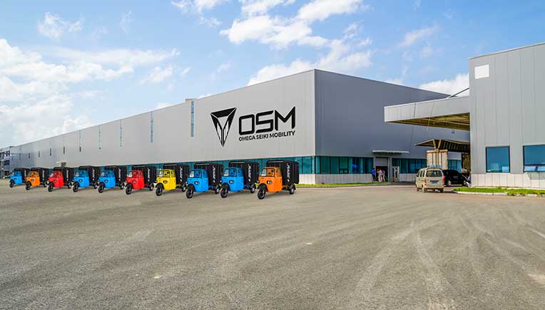 Omega Seiki Mobility partners with Grip; to lease 1,000 electric 3-wheelers