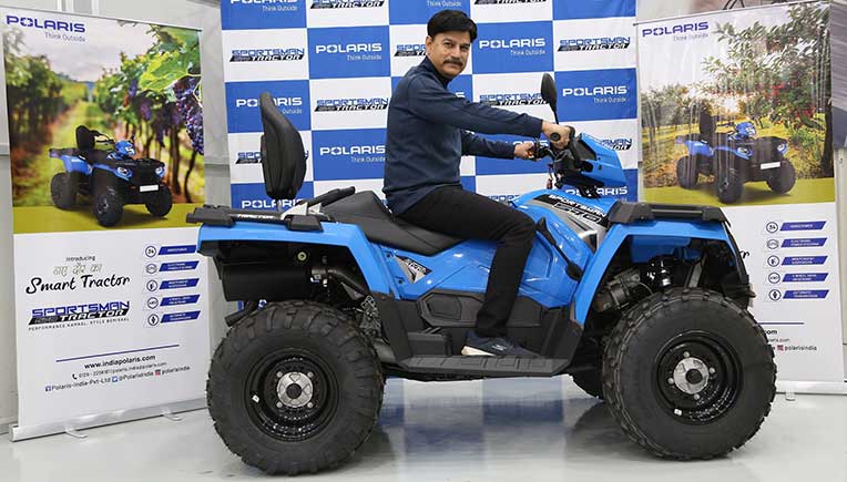 Polaris road-legal Sportsman 570 tractor launched at Rs 7.99 lakh