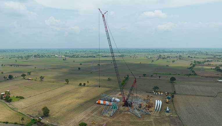 Sany India delivers 8 units of SCC7500A crawler cranes in India