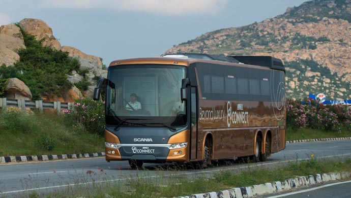 Scania bus, picture courtesy Scania