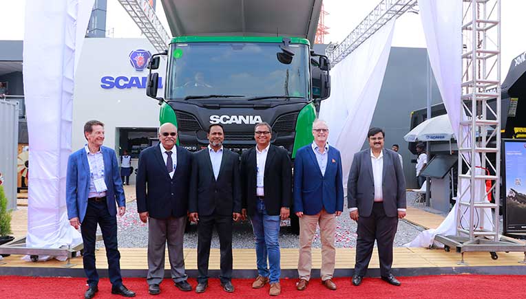 Scania unveils cutting-edge G 500 super truck at EXCON 2023