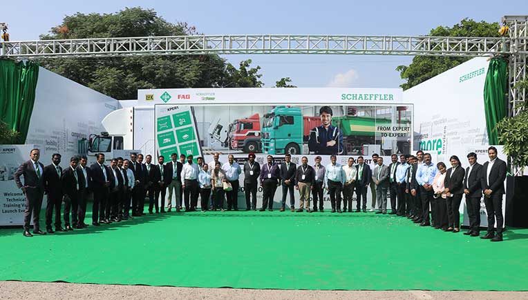 Schaeffler Repxpert technical training van to empower  CV segment