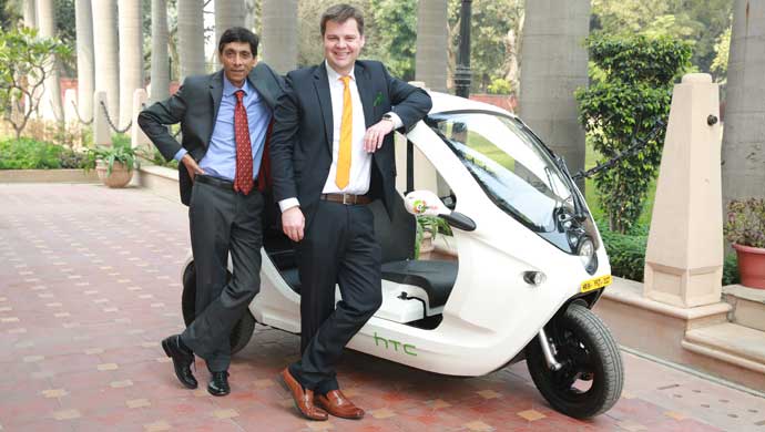 Goran Folkesson, Clean Motion CEO and Anil Arora, Country Head, Clean Motion India