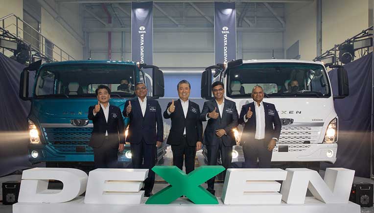 Girish-Wagh,-ED,-Tata-Motors-and-Chairman,-TDCV,-along-with-the-leadership-of-TDCV-at-the-launch-of-the-Dexen-Vision-in-Seoul,-South-Korea