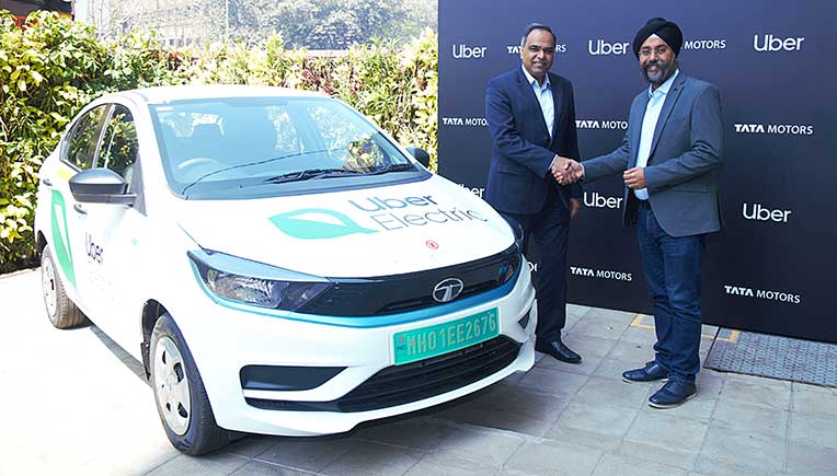 Tata Motors and Uber sign an MOU for 25,000 Xpres-T electric cars