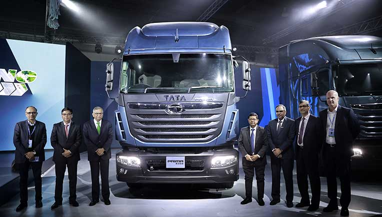 Tata Motors showcases 14 future ready, greener vehicles in CV space