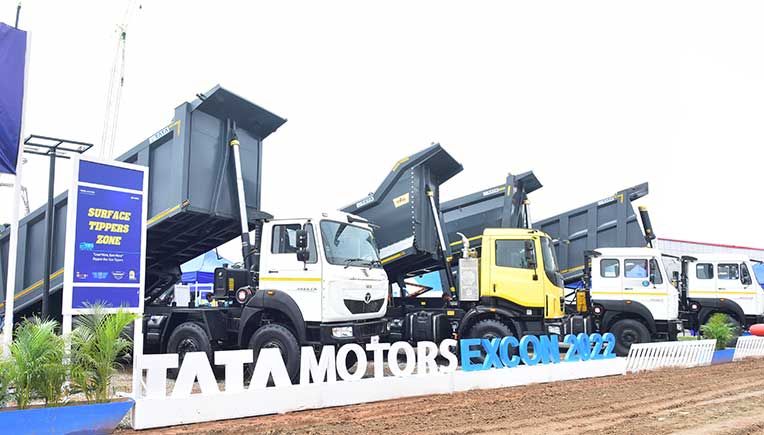 Tata Motors showcases top-of-the-line, high-performance trucks