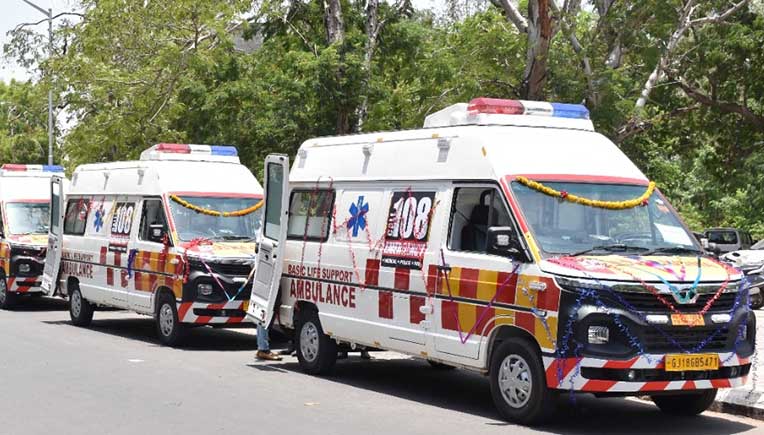 Tata Motors supplies 25 ambulances to Gujarat Govt;  Gets order for 115