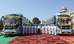 20 Volvo 9600 sleeper coaches for Karnataka State Road Transport Corporation 