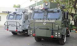 Ashok Leyland delivers light bullet proof vehicles to Indian Air Force 