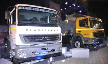 BharatBenz launches BS IV heavy-duty truck range in Delhi NCR