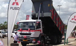 Chennai made Fuso trucks launched in Tanzania