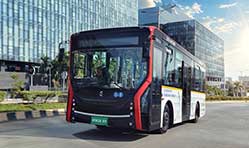 Commercial EV company EKA unveils its first electric bus- EKA E9