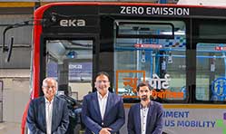 EKA, electric vehicles, electric technology, Pinnacle Industries Limited, NuPort Robotics, autonomous trucking company, Level 2 autonomy, ADAS features, EKA Mobility electric bus.