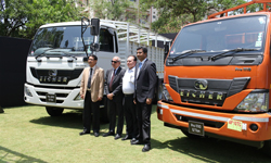 Eicher new truck launched in Hyderabad