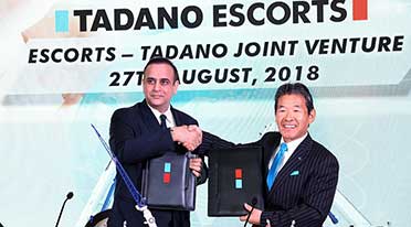 Escorts, Tadano Group JV for higher capacity mobile cranes