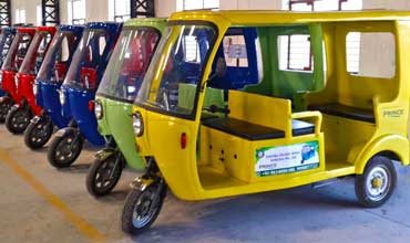 Goenka Electric Motors provides E-Rickshaws to BMC 