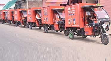 Grofers introduces 50 electric vans in Jaipur