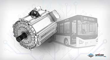 IAA COMMERCIAL VEHICLES 2018: Karsan midibus features Dana TN4 electric motor and inverter 