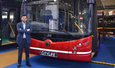 JBM Auto launches ‘Citylife’ diesel bus at Auto Expo