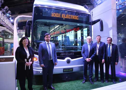 JBM Solaris launches its 100% Electric Bus series Eco-Life
